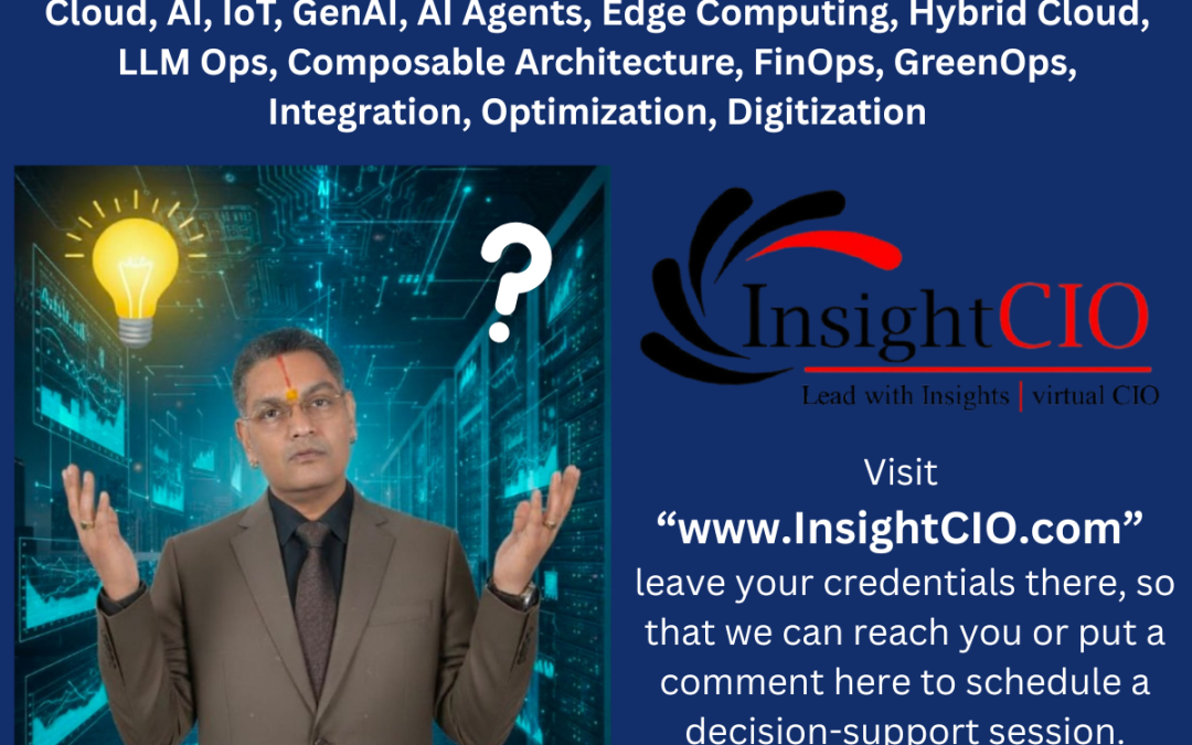 Cloud, AI, IoT, LLM Ops… Are We Transforming, or Just Collecting Expensive Buzzwords?